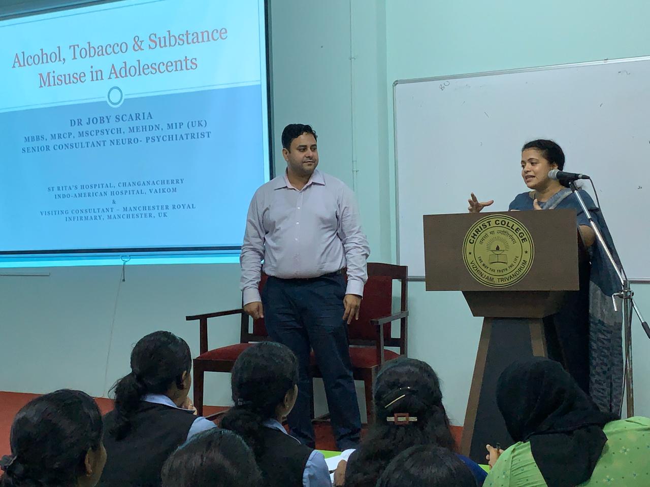 Meet the Psychiatrist session-Dr.Joby Scaria Elappumkal