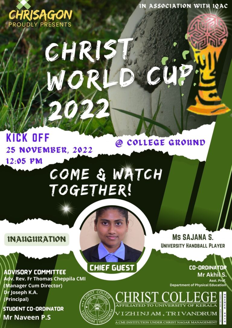 CHRIST WORLD CUP 2022