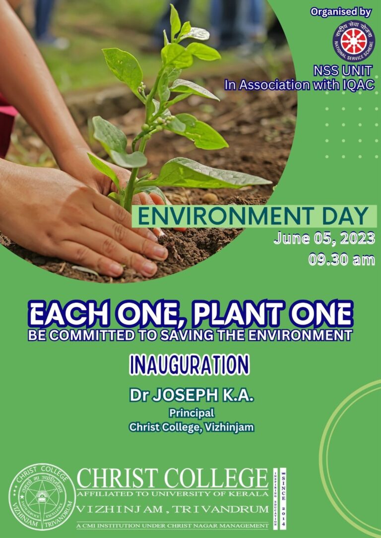 Nature Club Inauguration In Association With NSS Unit