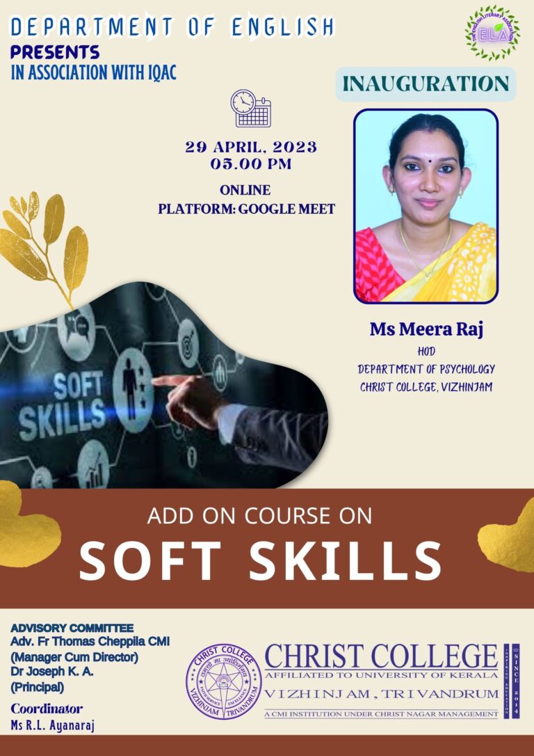 Add on course – Soft Skills
