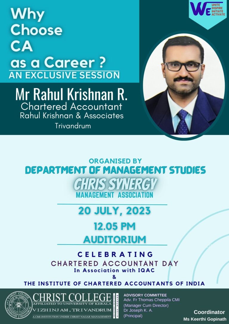 Celebrating Chartered Accountant Day