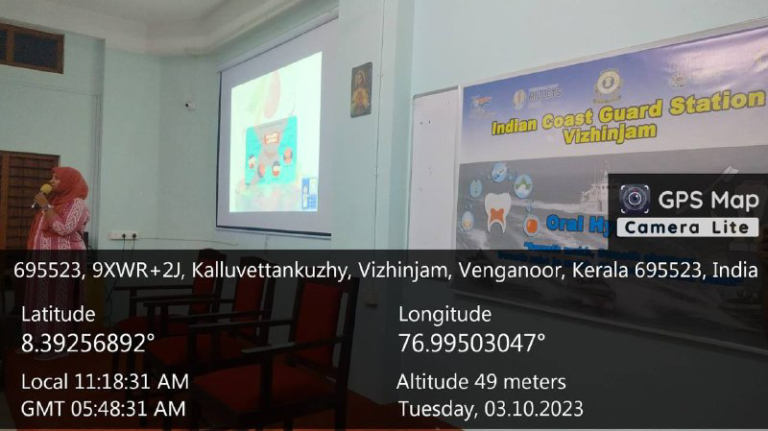 AWARENESS CLASS ABOUT ORAL HYGIENE